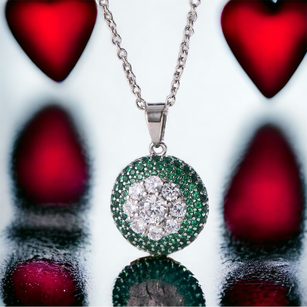 Green Crystal pendant